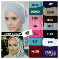Jual iner bandana anti pusing/ciput rajut murah Murah