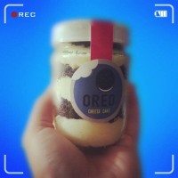 Jual Oreo Cheese Cake in Jar Murah