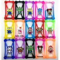 Jual Casing hp universal, softcase karet, bumper hp dengan iring, touch u Murah