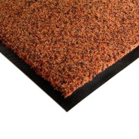 Karpet Keset Rumah Kantor warna coklat mix ukuran 50 x 90 cm