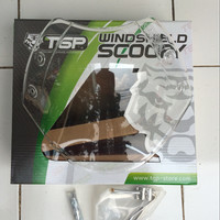 AKSESORIS MOTOR Visor Windshield Scoopy fi Scoopy Merk Tgp MURAH BAN