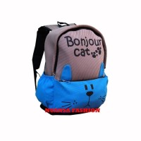Jual Jual New Bapckpak Tas Ransel Laptop Bonjour Kualitas Bagus Murah