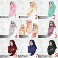 Jual Spesial Kerudung/Hijab Instant 2Faces Tazkia Pad Termurah Murah
