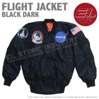 Jual jaket bomber pilot harian pria nasa el store industry Murah