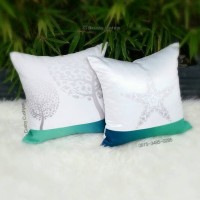 Jual Sarung Bantal Dekorasi Rumah 50x50cm / 45x45cm Star Tree Butterfly Murah