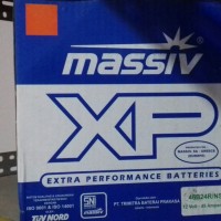 Aki basah / Aki genset kecil / Aki MASSIV XP NS60 12V 45ah (Aki Basah)
