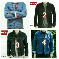 JAKET PRIA LEVIS DENIM GRADE ORIE PREMIUM BANDUNG 4 VARIAN BAGUS MURAH