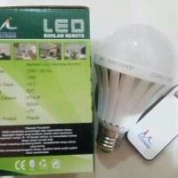 Jual Lampu Bohlam LED Remote Kontrol 15 Watt Murah