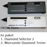 Jual \JUAL DIAMOND SELECTOR II + MOISSANITE DIAMOND TESTER PAKET LENGKAP Murah