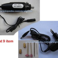 Promo Mini Drill Bor Mini Bor Tangan Mesin Potong Gerinda Ukir Batu +