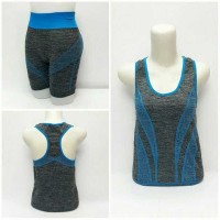 Jual mf 659 setelan pakaian fitness wanita Murah