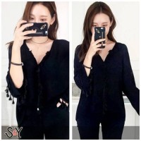 Atasan Bigsize Blouse Bigsize Baju Jumbo Tessel Ori Sy