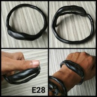 Jual Gelang Akar bahar hitam asli simpel e28 Murah