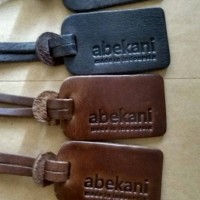 Jual Bag Tag abekani wana Darkbrown Murah