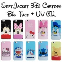 Jual SOFT CASE BIG FACE DISNEY UV OIL Murah