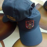 Jual topi sekolah logo Murah