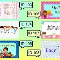 Jual Bag tag. name tag. id card. luggage tag Murah
