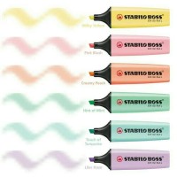 Jual HIGHLIGHTER STABILO BOSS ORIGINAL PASTEL COLOURS Murah