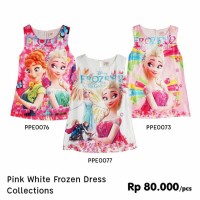 Jual Dress anak perempuan import motif frozen Murah