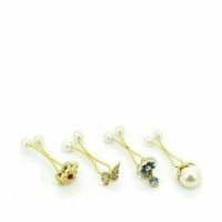 Jual BR274G1 Indri Bross Set Sophie Paris peniti/klip hijab turki gold Murah