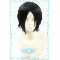 Jual Wig Base Hitam Black Cowok Pria Laki Korea Cosplay LINGYISUN Import Murah
