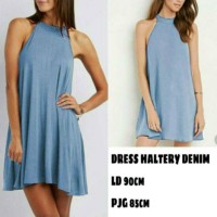 Jual dress halter dc Murah