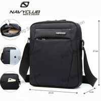 Navy Club Tas Selempang Tablet Ipad Tahan Air 5550 - Hitam