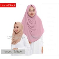 PROMO Jilbab Pashmina Instan Hafizah(bs Pendek & Syari) Hijab Kerudung