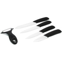Jual Pisau Dapur Keramik 5 in 1 dengan Rak PROMO Murah