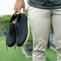 Jual sepatu monday footwear rayleigh black Murah