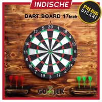 Jual Jual DART BOARD DART GAME PAPAN DART PAPAN LEMPAR BUSU OT-77A Ha Murah