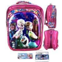 Tas Ransel Sekolah Anak SD Frozen Fever And Friends 5D 4 Kntng S