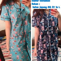 Jual Daster Doraemon-fashion daster-dress tidur-daster katun-modern-BL Murah