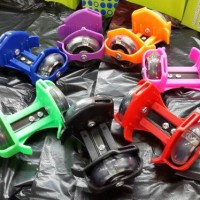 Jual Jual flashing roller light sepatu roda mainan anak dewasa la CR-99N Pr Murah