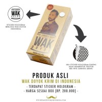 Jual CREAM WAK DOYOK/ KRIM WAKDOYOK ORIGINAL HOLOGRAM | Free Sisir Murah