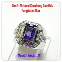 Jual CINCIN NATURAL KECUBUNG AMETHIS MEWAH, FULL BLING BLING Limited Murah