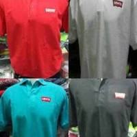 grosir t shirt kaos pria kerah murah polo shirt levis distro terbaru