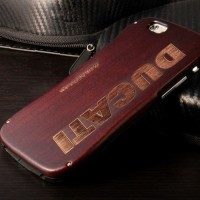 Jual Draco Ducati Aluminium Wood Iphone 6 Hitam Murah
