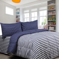 Jual Bed Cover Set King size - Sierra Retro x Dottie Baby Sapphire Murah