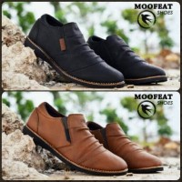 Jual Sepatu Casual Kickers Slip On Pria Kulit Asli Slop loafers Murah Murah