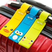 Jual Paling Murah Name Tag Silikon Koper Tas Bagasi KARTUN KARAKTER LUCU Murah
