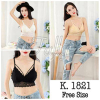 Jual Paling Murah Kemben Brukat Silang Depan 1821/Halter Bra Murah
