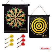 Jual safety magnetic dart game set 6 magnet arrow medium Promo Murah