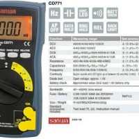 Jual Sanwa cd 771 Digital Multimeter