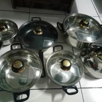Jual Panci Set Niko Nk1113sp Cookware 6 Set Murah