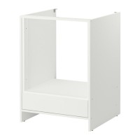 IKEA FYNDIG Kabinet Dapur dasar utk oven 63x60x86 cm, putih