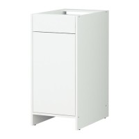 IKEA FYNDIG Kabinet Dapur dasar dgn pintu dan laci 40x60x86 cm, putih
