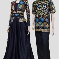 Jual Batik couple kebaya Sarimbit GAMIS Sepasang Barong Syari Pesta Pekalon Murah