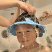 Jual Topi Keramas Anak / Topi Mandi Anak / Memandikan Anak Jadi Lebih Aman Murah
