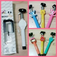 Jual Tongsis Karakter Panjang 1Meter Disney Baymax tongkat narsis kabel TOP Murah